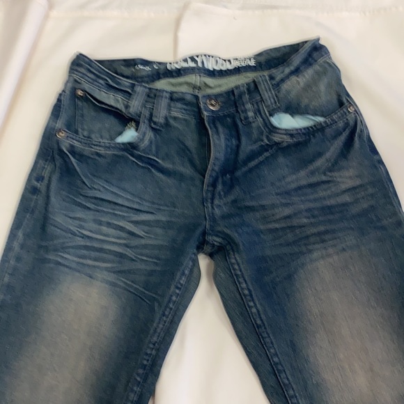 Pre owned men’s denim blue jeans 30x30 - Picture 2 of 6